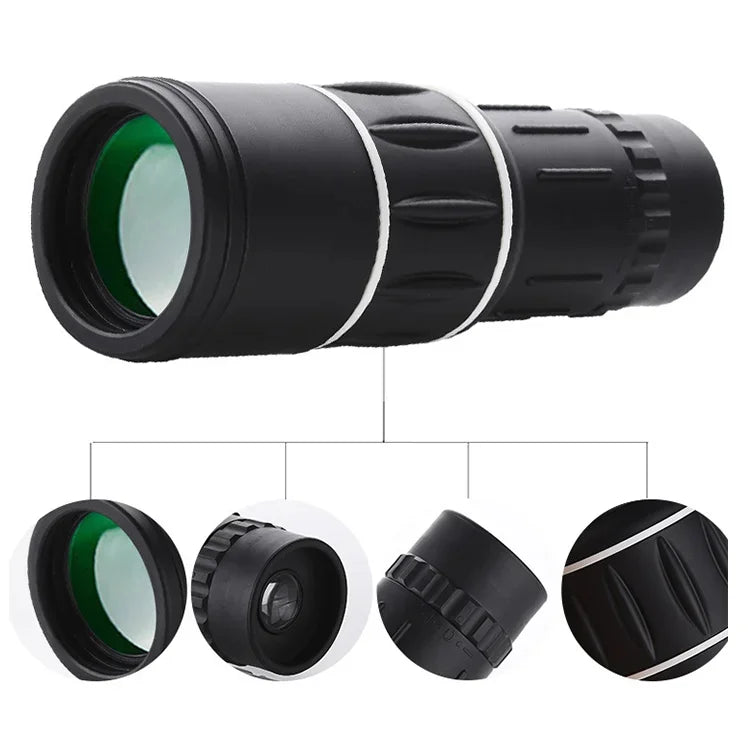 Monocular high-definition night vision telescope