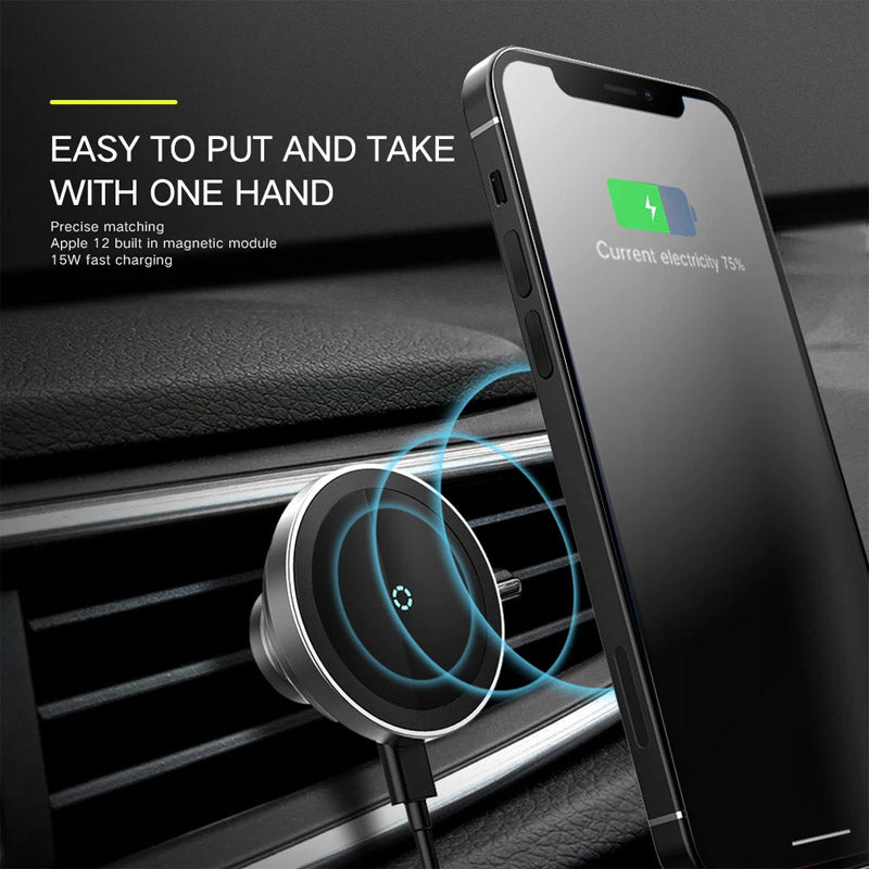 Magnetic Wireless Car Charging Mount