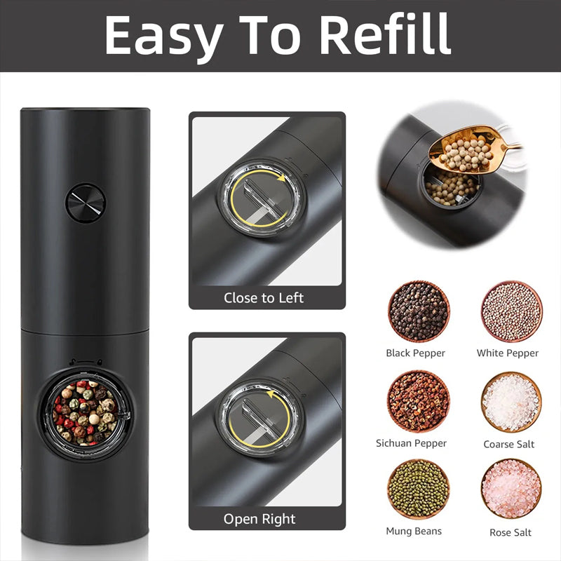 Pepper Glow Electric Grinder Set