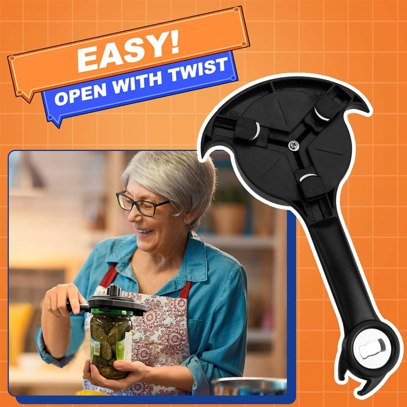 Multifunctional Manual Can Opener