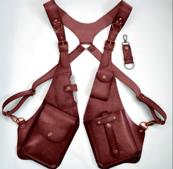 2024 New Leather Anti-theft Harness